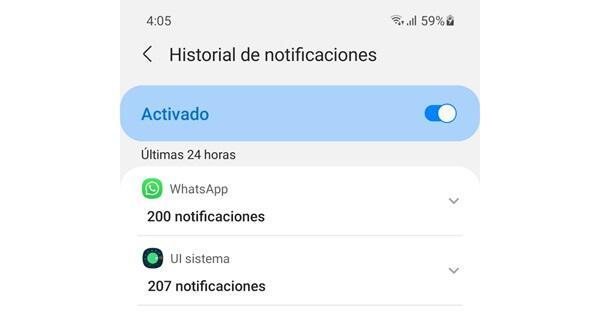 Cómo gestionar notificaciones de Whatsapp en Android (2)