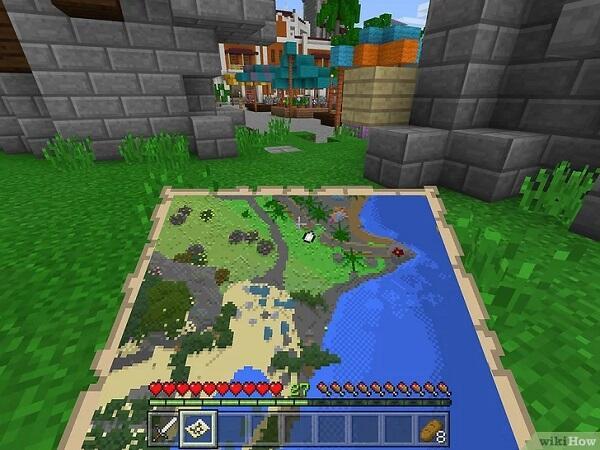 ¿Cómo Hacer un Mapa en Minecraft 4